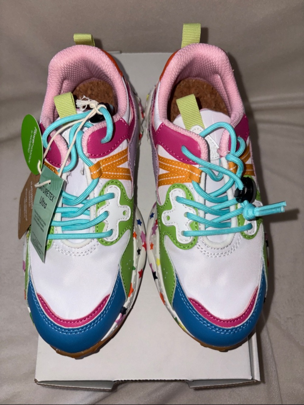 NWT Naturino X Flower Mountain Yamano 3 Junior Sneaker - Picture 9 of 14